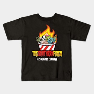 Bucket of Horror - Southern Fried Horror Show alternate logo Kids T-Shirt